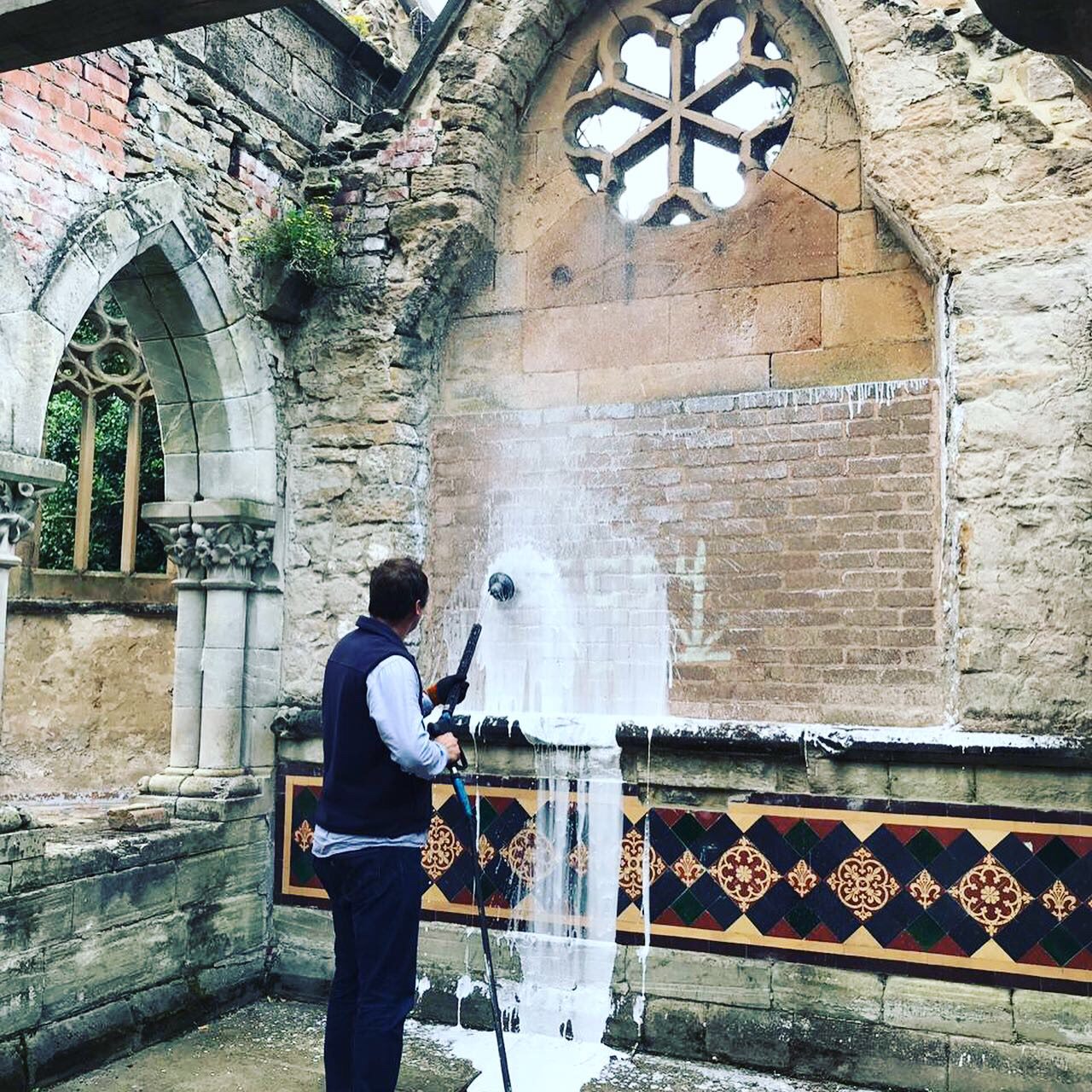 low pressure cleaning