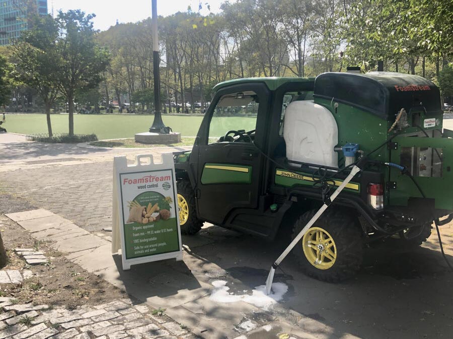 street cleaning john deere
