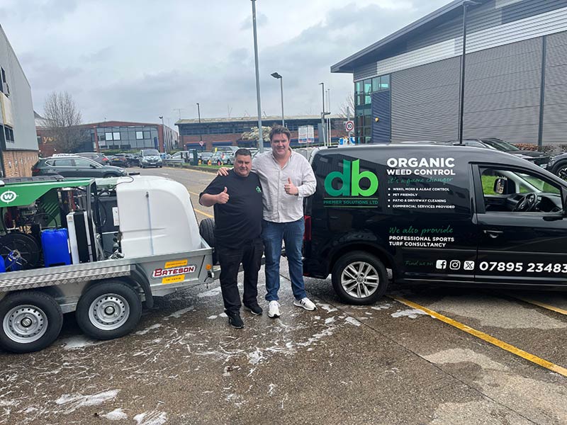 Foamstream redefines weed control and business for DB Premier Solutions